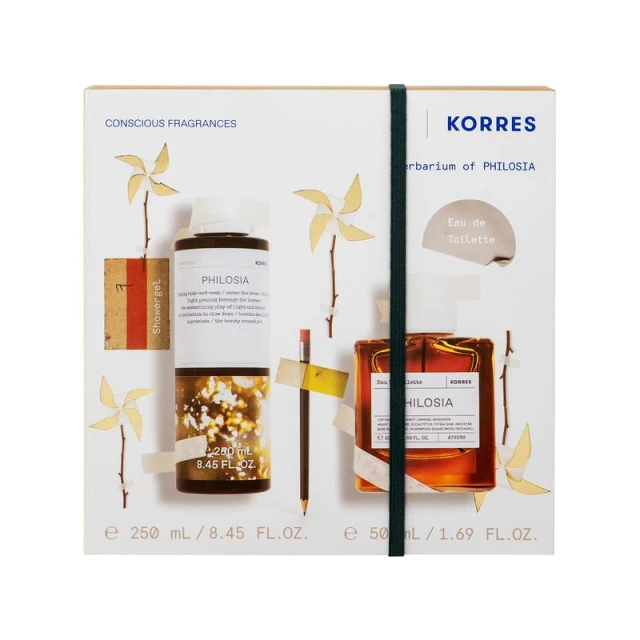 Korres Philosia Αφρόλουτρο 250ml + Eau De Toilette 50ml Set