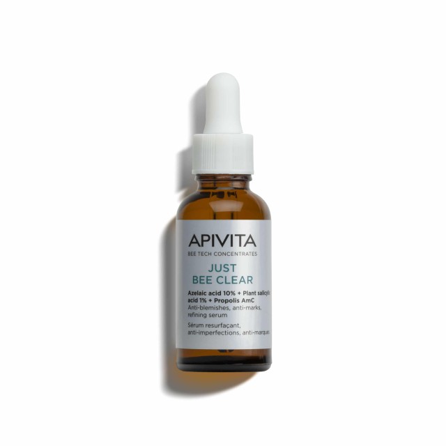 Apivita Just Bee Clear Serum Ορός Λείανσης για Ατέλειες 30ml
