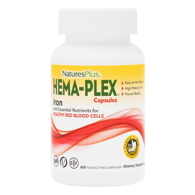 Natures Plus Hema-Plex 60caps