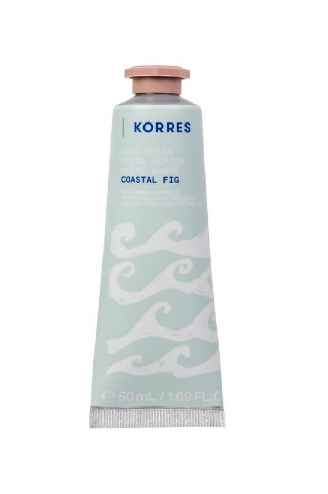 Korres Coastal Fig Ενυδατική Κρέμα Χεριών 50ml