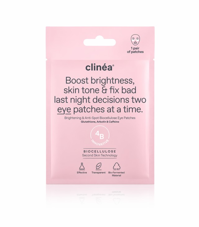 Clinea Brightening & Anti-Spot Biocellulose Eye Patches