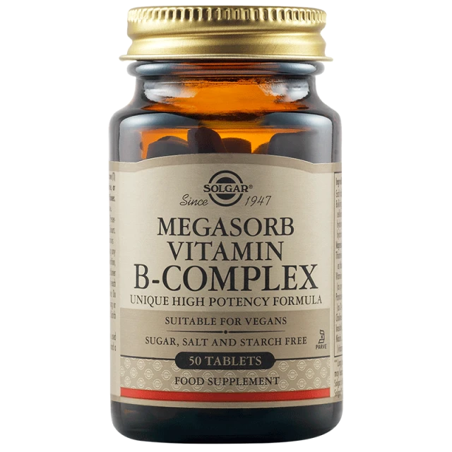 Solgar Megasorb B-Complex 50 50tabs