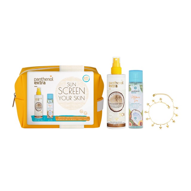 Panthenol Extra SunScreen Your Skin Face&Body Spray SPF50+Vitamin Sea Mist