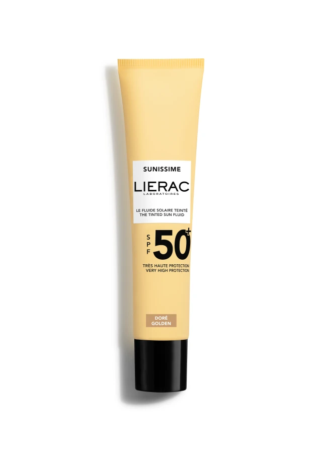 Lierac Sunissime The Tinted Sun Fluid με Χρώμα Golden SPF50 40ml