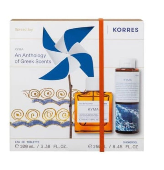 Korres Kyma Eau De Toilette 100ml + Αφρόλουτρο 250ml Promo Pack