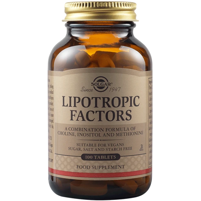 Solgar Lipotropic Factors 100tabs