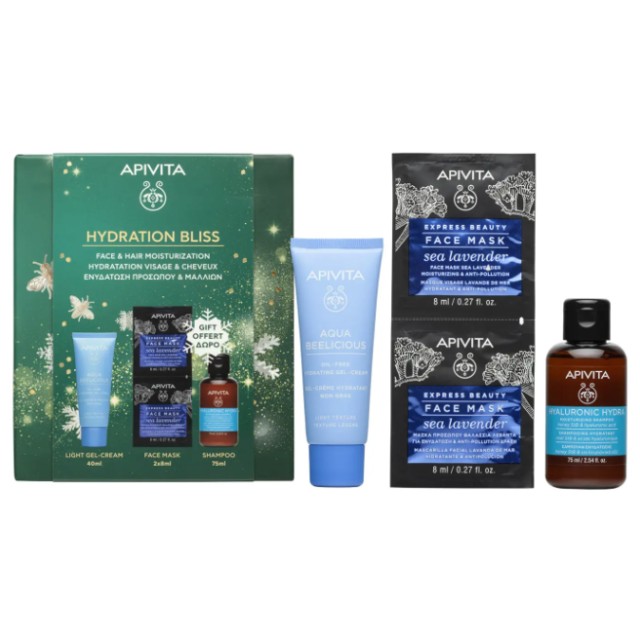 Apivita Hydration Bliss Aqua Beelicious Light Gel-Cream Promo Pack