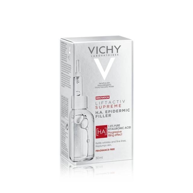 Vichy Liftactiv Supreme H.A. Epidermic Filler Ορός Υαλουρονικού Οξέος Για Πρόσωπο Και Μάτια 30ml