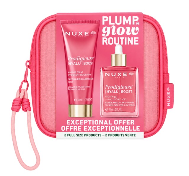 Nuxe Plump Glow Routine Prodigeuse Boost Plumping Glow Cream & Anti Dark Spots Glow Serum Promo Pack