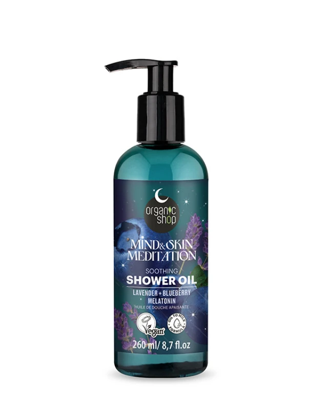 Natura Siberica Organic Shop Mind&Skin Meditation Shoothing Shower Oil 260ml