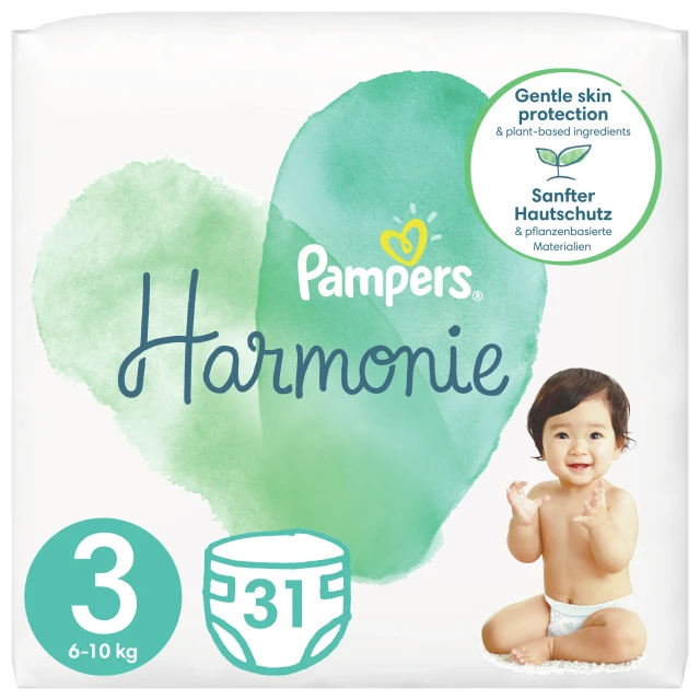 Pampers Harmonie Πάνες No3 6kg-10kg 31τμχ