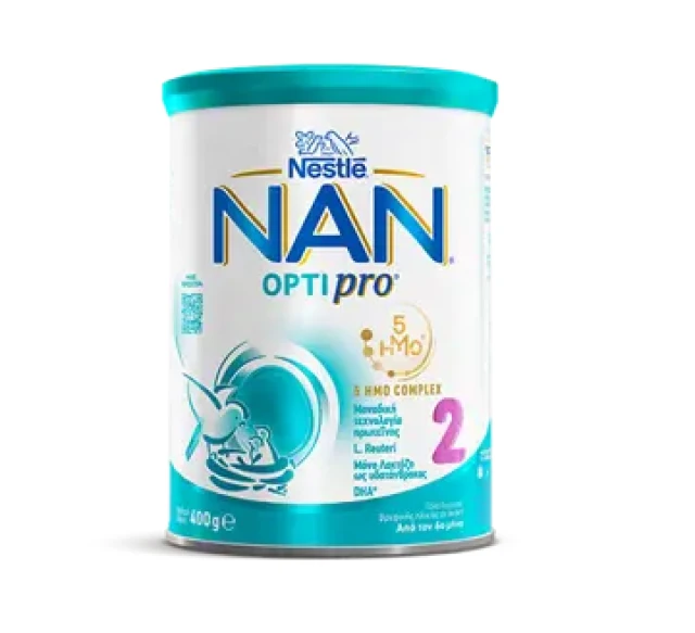 Nestle Nan Optipro 2 Βρεφικό Γάλα σε Σκόνη από τον 6ο Μήνα 400g