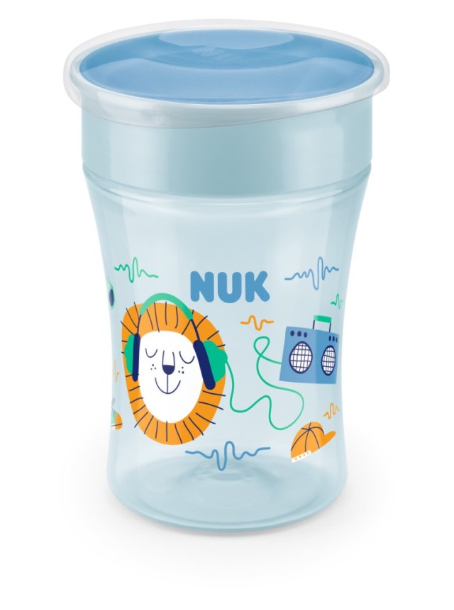 NUK Magic Cup Μπλέ 230ml 8m+