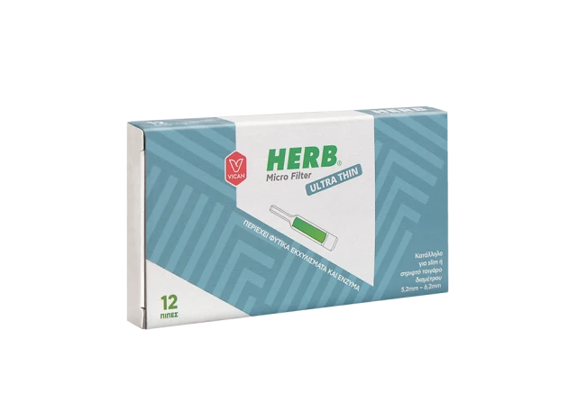 Vican Herb Micro Filter Ultra Thin 12τμχ