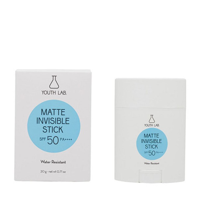 Youth Lab Matte Invisible Stick Αντηλιακό Προσώπου SPF50 20g