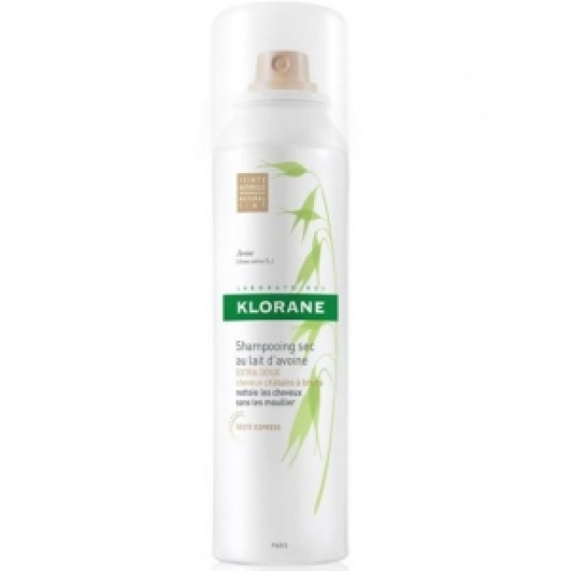 Klorane Avoine Dry Shampoo για Καστανά/Μαύρα Μαλλιά με Γαλάκτωμα Βρώμης 150ml