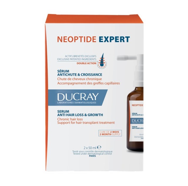 Ducray Neoptide Expert Ορός κατά της Τριχόπτωσης 2x50ml
