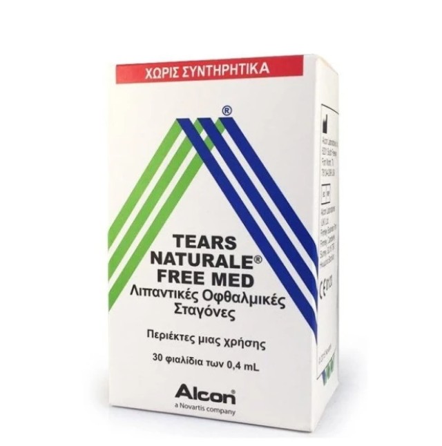 Tears Naturale Free Med Οφθαλμικές Σταγόνες σε Αμπούλες 30 x 0,4ml