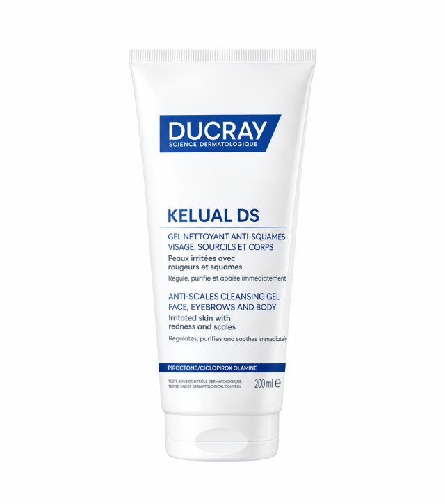 Ducray Kelual DS Gel Καθαρισμού κατά της Σμηγματορροϊκής Δερματίτιδας 200ml