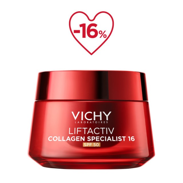 Vichy Liftactiv Collagen SpecialistDay Cream SPF50 50ml -16%