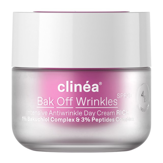 Clinea Bak Off Wrinkles Day Cream Rich SPF20 50ml