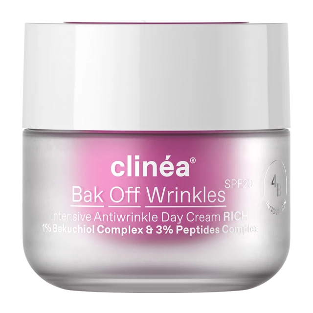 Clinea Bak Off Wrinkles Day Cream Rich SPF20 50ml