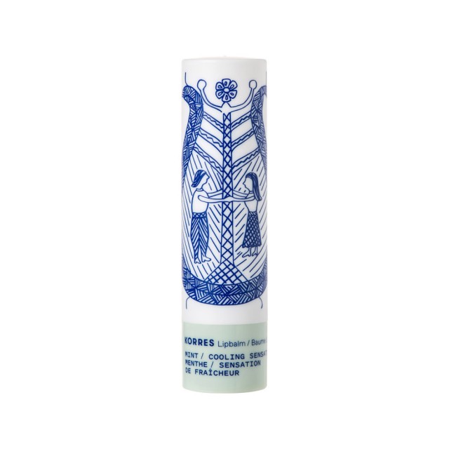 Korres Lip Balm Mint Cooling Sensation Ενυδατική Φροντίδα για τα Χείλη με Μέντα για Αίσθηση Δροσιάς, 4.5g