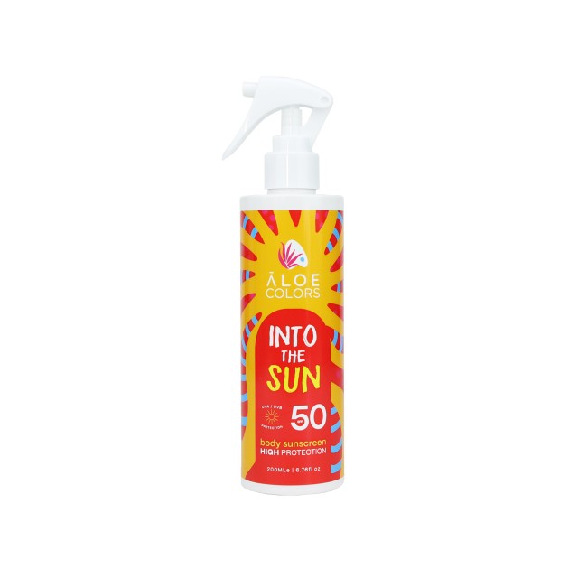 Aloe+ Colors Into the Sun Body Sunscreen SPF50 200ml