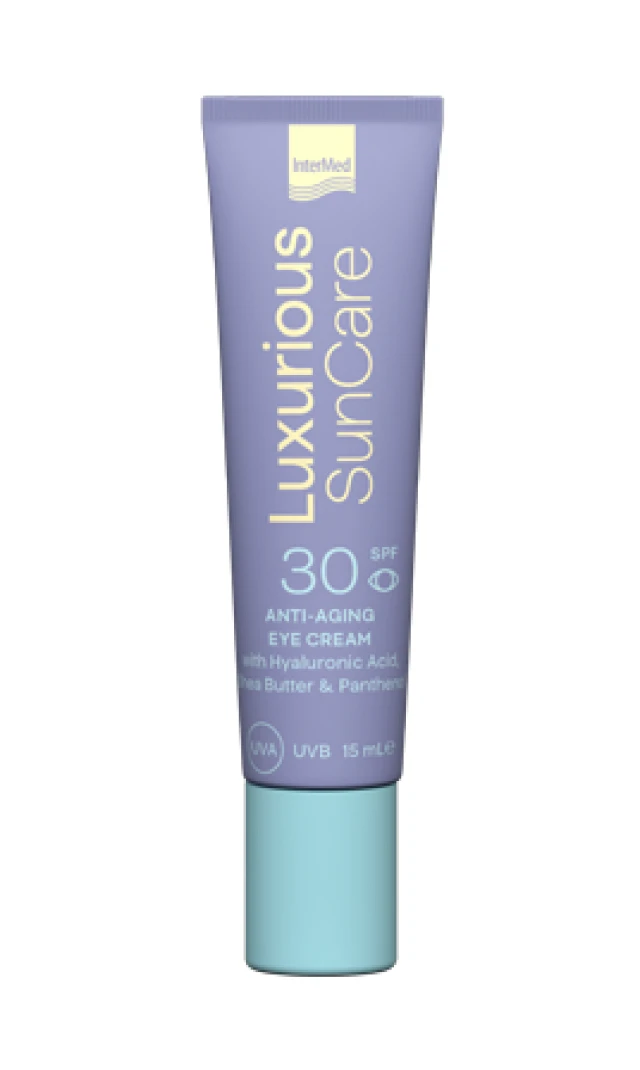 Intermed Luxurious Sun Care Anti Aging Sunscreen Eye Cream SPF30 15ml