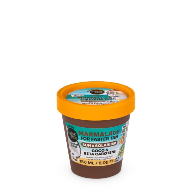 Natura Siberica Organic Shop Paradise Found Marmalade for Faster Tan Ενίσχυση της Διαδικασίας Μαυρίσματος 180ml