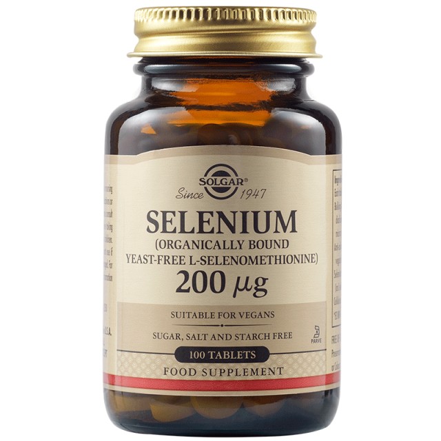 Solgar Selenium 200μg 100tabs