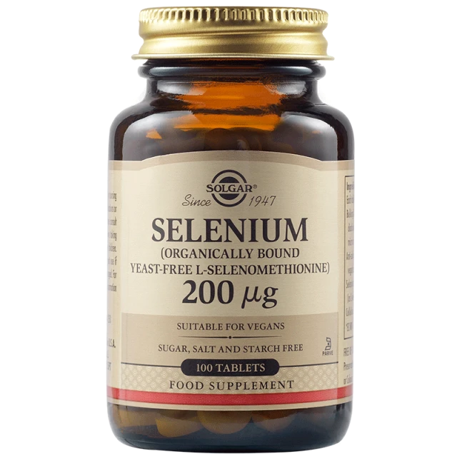 Solgar Selenium 200μg 100tabs