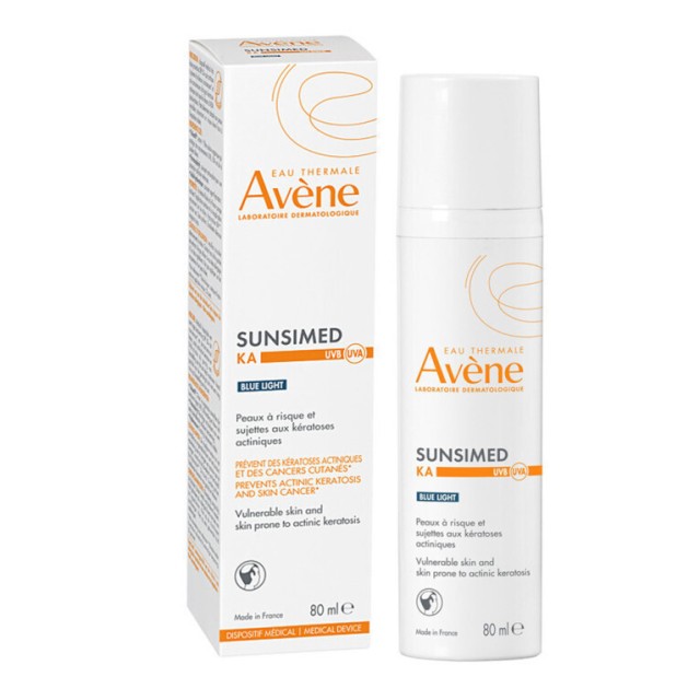 Avene Αντηλιακό SunsiMed Ιατροτεχνολογικό προϊόν πρόληψης των ακτινικών υπερκερατώσεων & των δερματικών καρκίνων 80ml