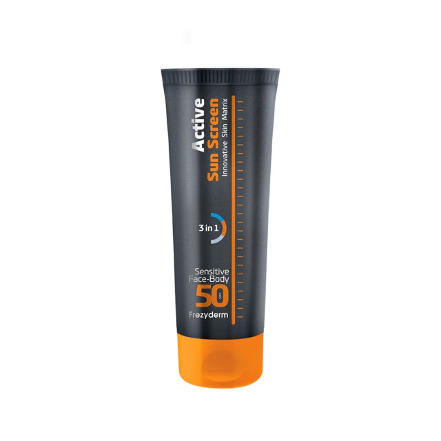 Frezyderm Active Sun Screen Sensitive Face & Body SPF50 150ml