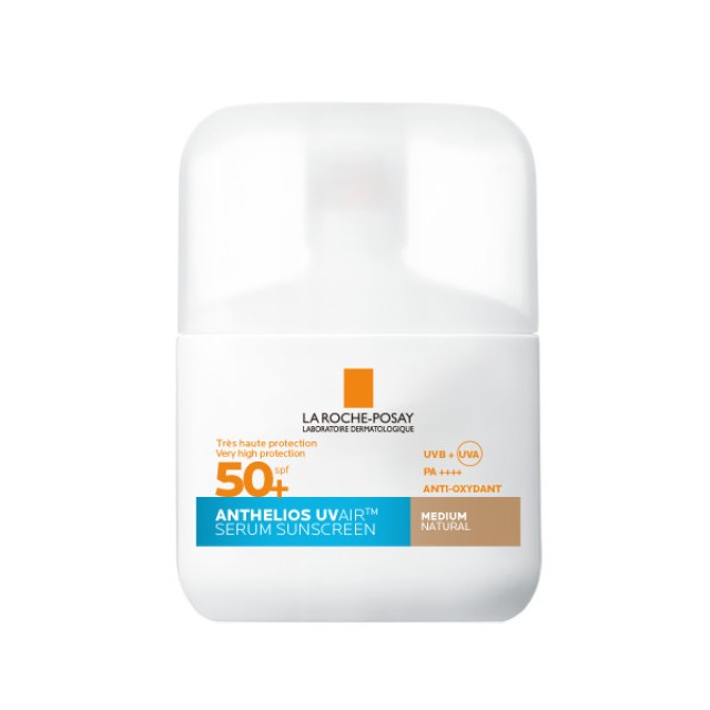 La Roche Posay Anthelios UV Air SPF50 Medium Aντηλιακό Προσώπου με Αέρινη Υφή και Χρώμα 50ml