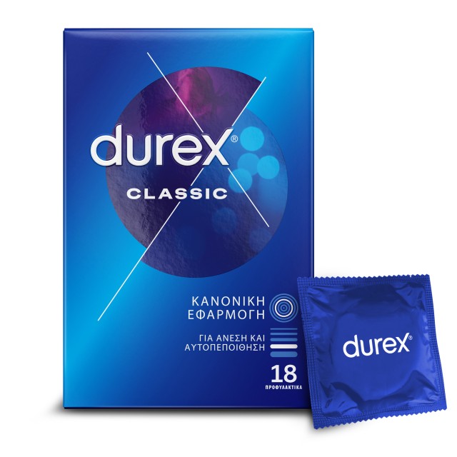 Durex Classic Προφυλακτικά 18τμχ