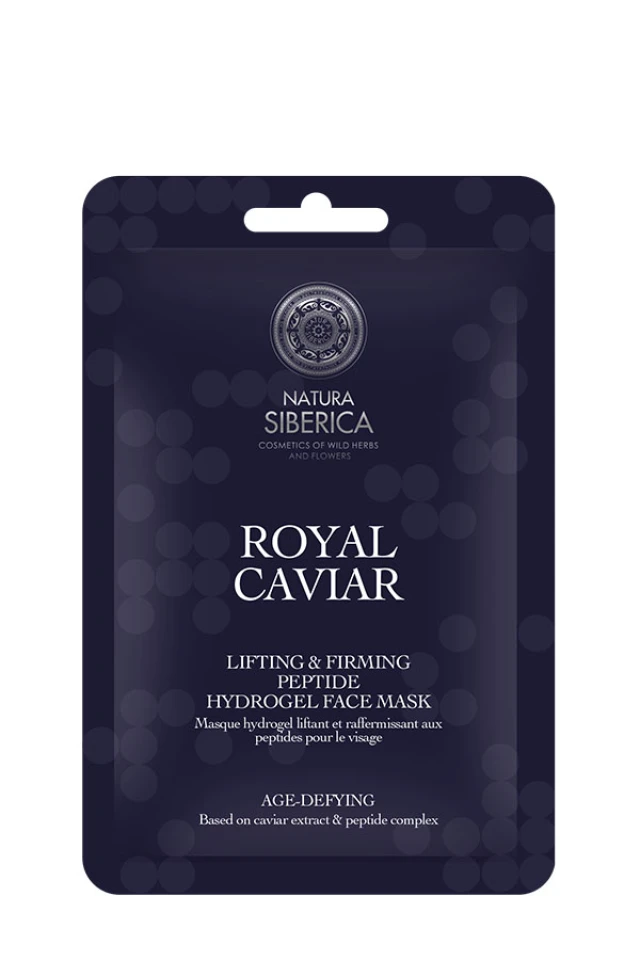 Natura Siberica Royal Caviar Lifting&Firming Peptide Hydrogel Face Mask 30g
