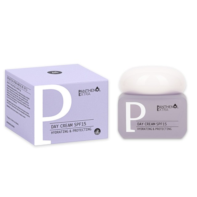 Panthenol Extra Day Face Cream Ενυδατική Κρέμα Ημέρας με Αντηλιακή Προστασία SPF15 50ml