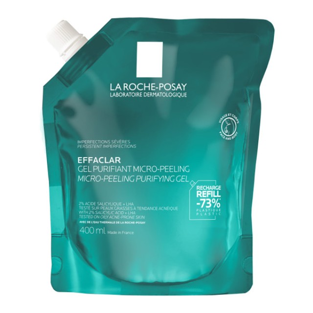 La Roche Posay Effaclar Gel Micro-Peeling Refill 400ml