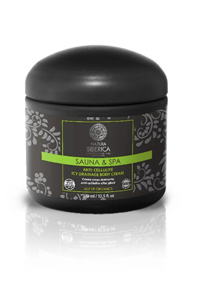 Natura Siberica Sauna&Spa Anti-Cellulite Icy Drainage Body Cream 370ml