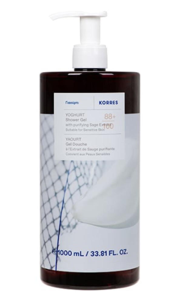 Korres Αφρόλουτρο Γιαούρτι 1L