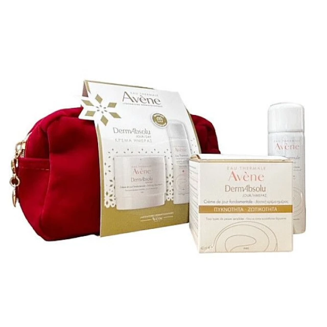 Avene DermAbsolu Day Cream Κρέμα Ημέρας για Ευαίσθητη Επιδερμίδα 40ml + Avene Eau Thermale Spring Water 50ml