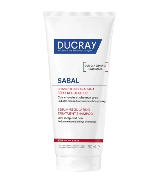 Ducray Sabal Σαμπουάν Αγωγής για Λιπαρά Μαλλιά 200ml