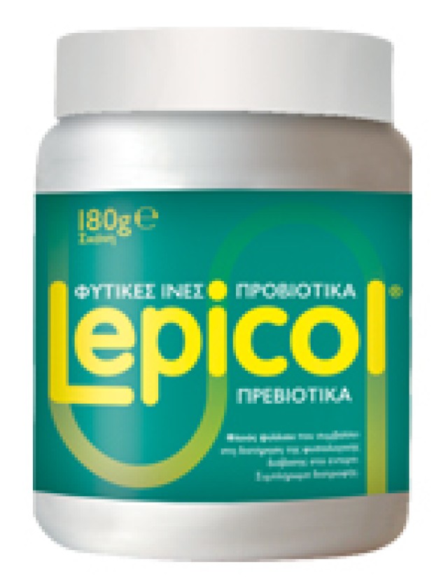 Lepicol Συμπλήρωμα Διατροφής με Φυτικές Ίνες 180gr