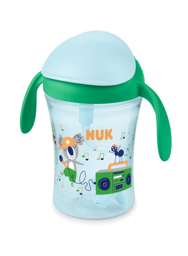 Nuk Motion Cup Εκπαιδευτικό Ποτήρι Πράσινο 8m+ 230ml