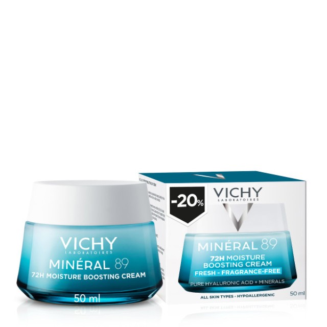 Vichy Mineral 89 Cream Boost 72h 50ml -20%