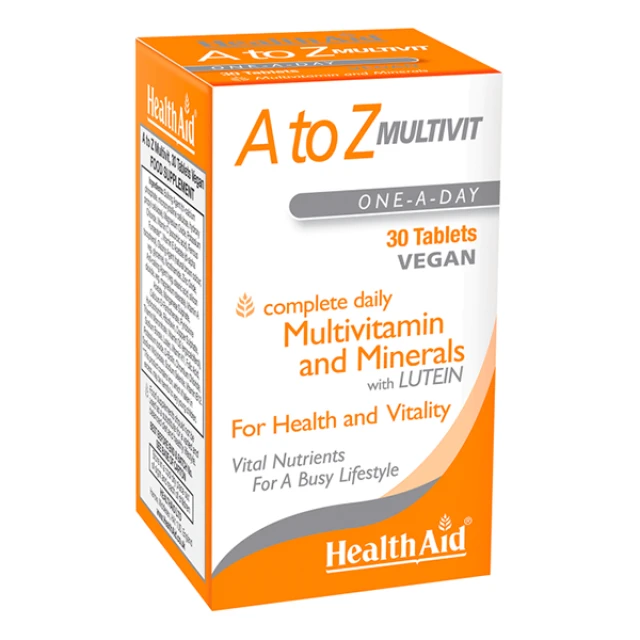 Health Aid A to Z Multivit One A Day 30tabs