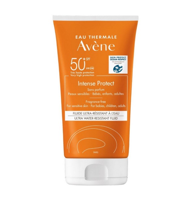 Avene Intense Protect SPF50+ Αντηλιακό για Προστασία από UVB-UVA Μπλε φως για Πρόσωπο & Σώμα 150ml