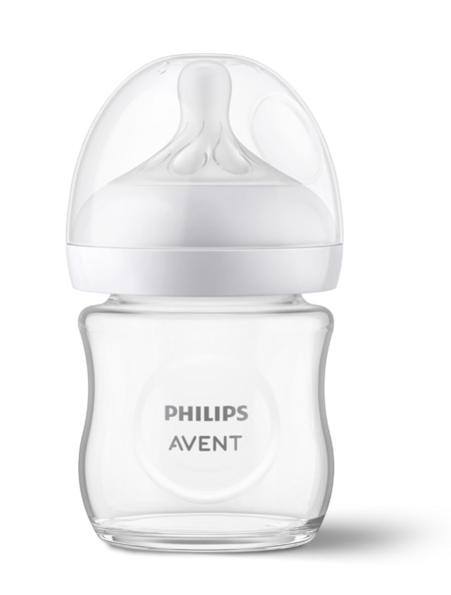 Phlips Avent Natural Response Μπιμπερό Γυάλινο 0+m 120ml