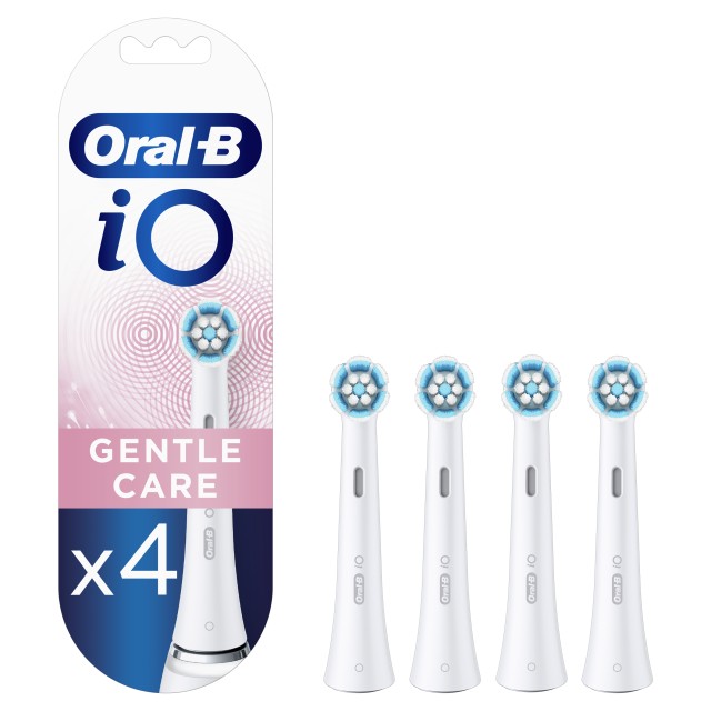 Oral-B Ανταλλακτικές Κεφαλές iO Gentle Care White 4τμχ